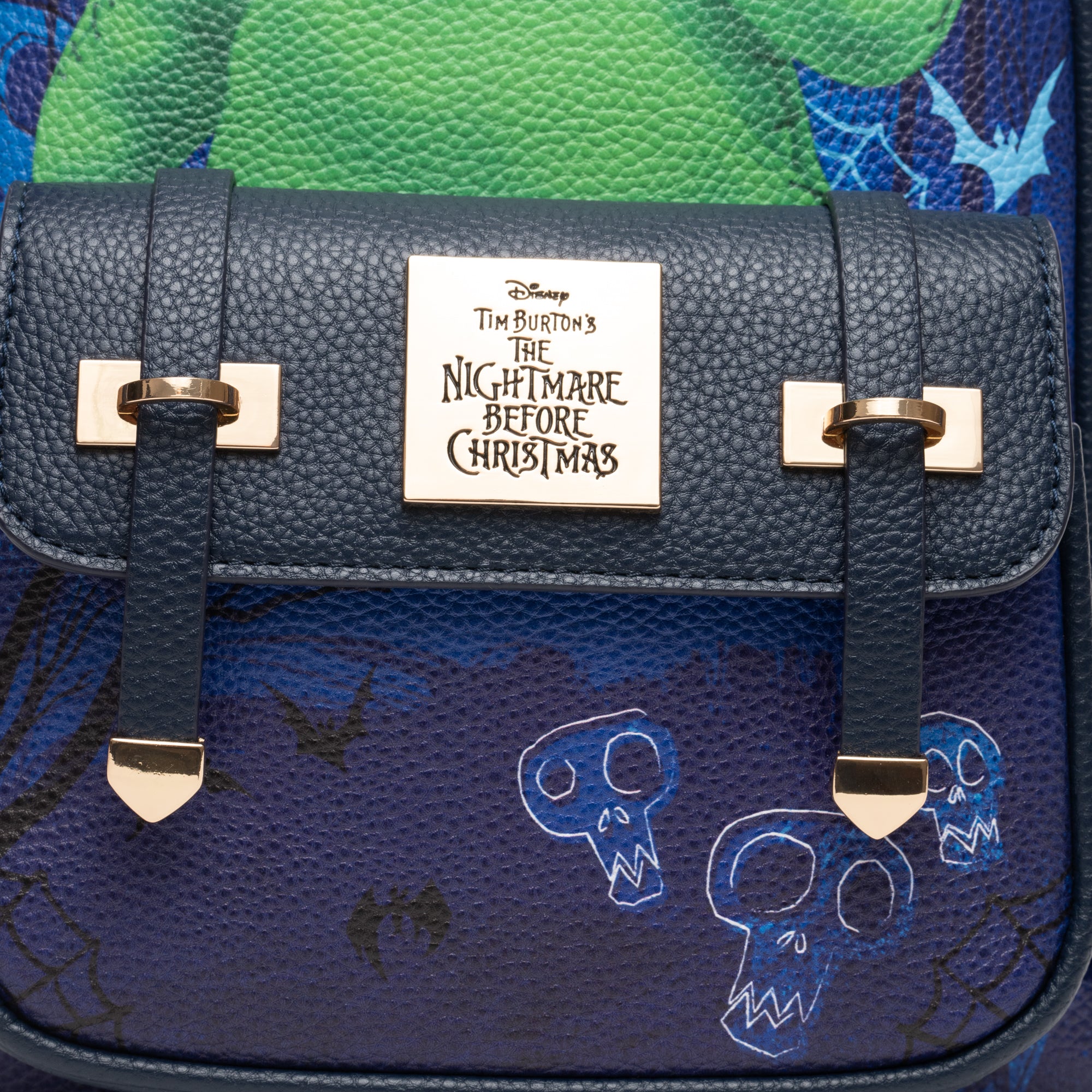 The Nightmare Before Christmas Oogie Boogie "I Don't Play Fair" WondaPop 11" Vegan Leather Fashion Mini Backpack