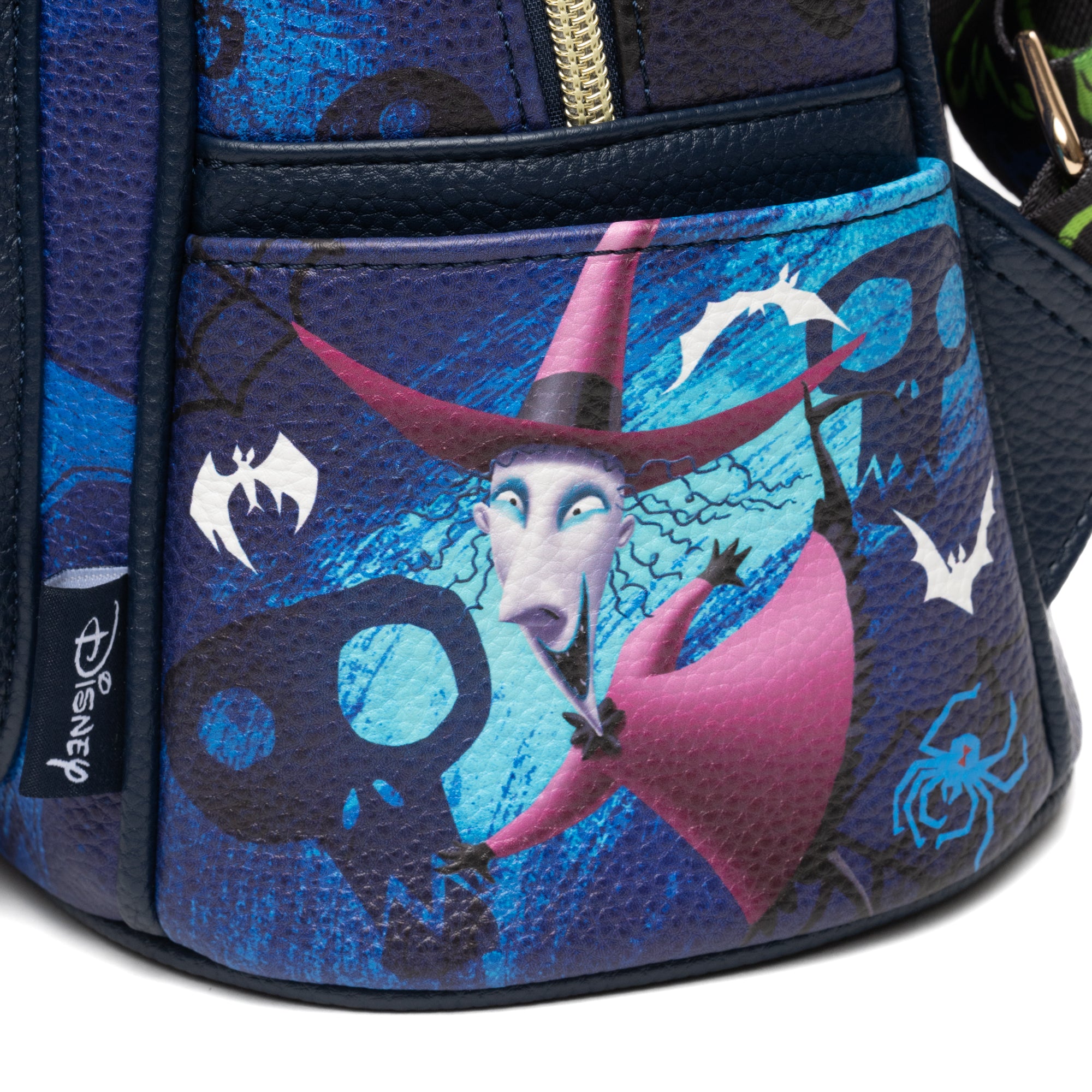 The Nightmare Before Christmas Oogie Boogie "I Don't Play Fair" WondaPop 11" Vegan Leather Fashion Mini Backpack