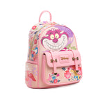 Disney Alice in Wonderland -- Cheshire Cat Smile 11-inch Vegan Leather Mini Backpack