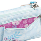 Disney Lilo and Stitch :Stitch and Angel Crossbody Wallet Cell Phone Wristlet