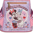 Minnie Mouse and Daisy Duck 11-inch Vegan Leather Mini Backpack