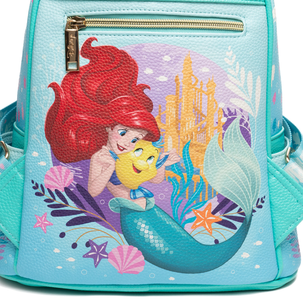 The Little Mermaid - Ariel WondaPop 11" Vegan Leather Fashion Mini Backpack (Copy)