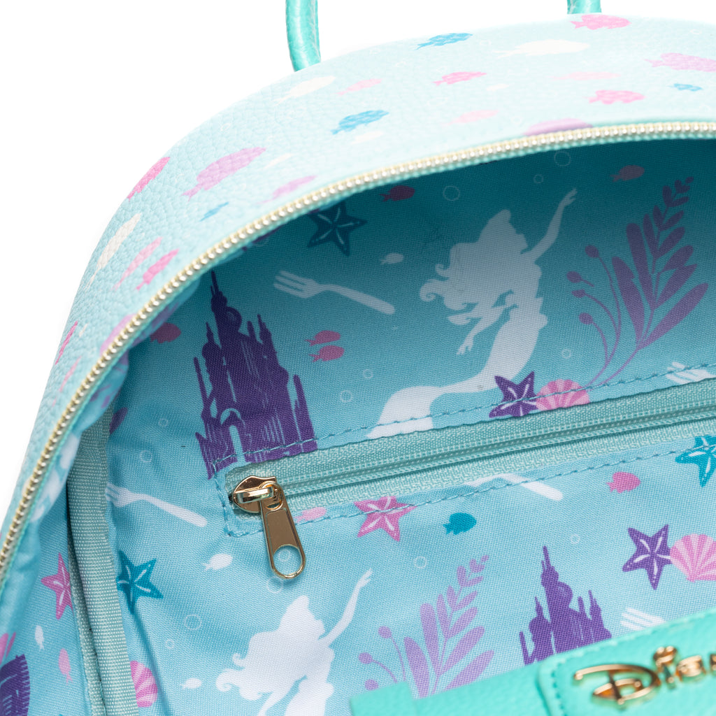 The Little Mermaid - Ariel WondaPop 11" Vegan Leather Fashion Mini Backpack (Copy)
