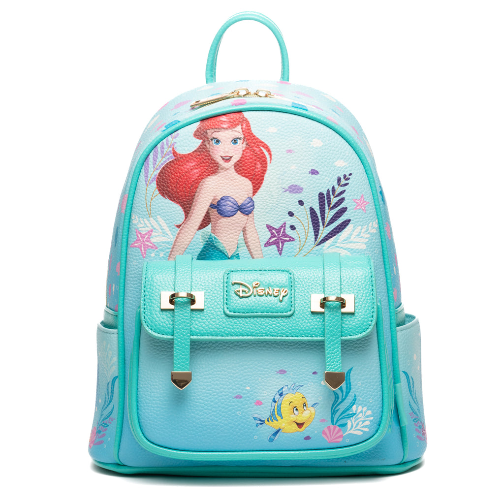 The Little Mermaid - Ariel WondaPop 11" Vegan Leather Fashion Mini Backpack (Copy)