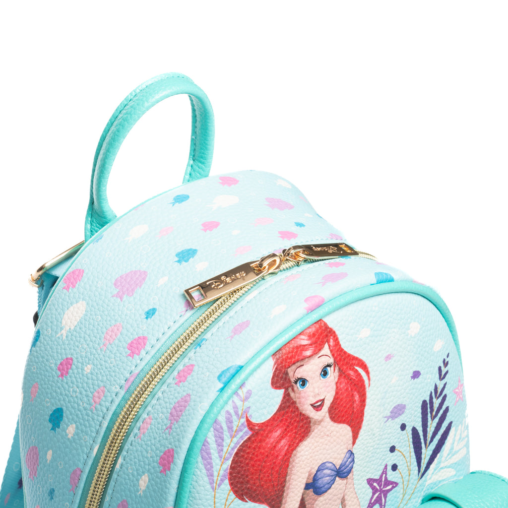 The Little Mermaid - Ariel WondaPop 11" Vegan Leather Fashion Mini Backpack (Copy)