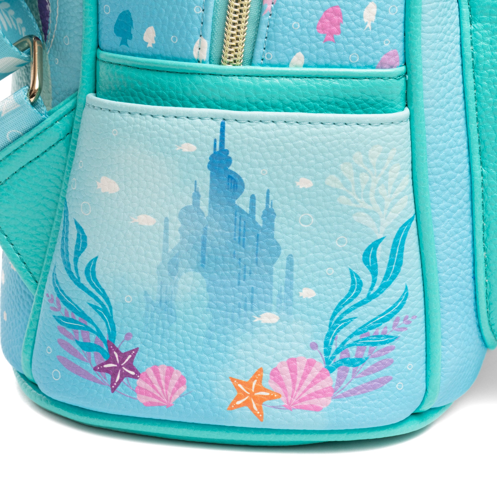 The Little Mermaid - Ariel WondaPop 11" Vegan Leather Fashion Mini Backpack (Copy)