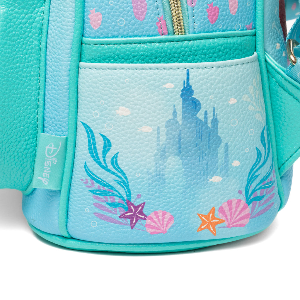 The Little Mermaid - Ariel WondaPop 11" Vegan Leather Fashion Mini Backpack (Copy)