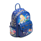 Alice in Wonderland Tea Party WondaPop 11" Vegan Leather Fashion Mini Backpack
