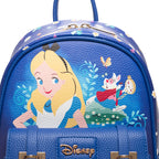 Alice in Wonderland Tea Party WondaPop 11" Vegan Leather Fashion Mini Backpack