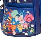 Alice in Wonderland Tea Party WondaPop 11" Vegan Leather Fashion Mini Backpack