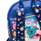 Alice in Wonderland Tea Party WondaPop 11" Vegan Leather Fashion Mini Backpack
