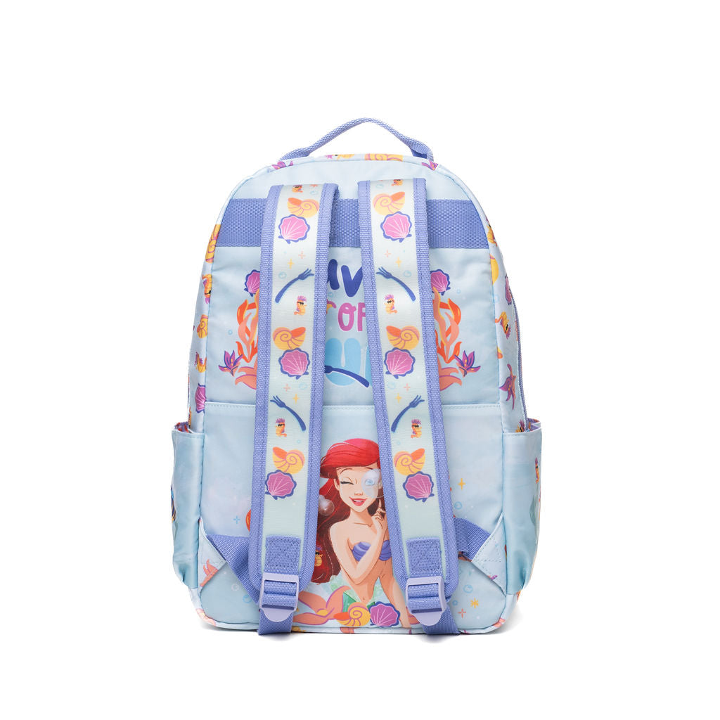 WondaPop Disney Ariel -- The Little Mermaid Nylon School Backpack