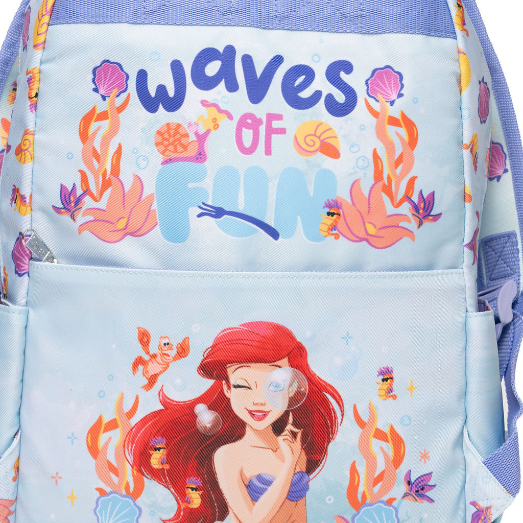 WondaPop Disney Ariel -- The Little Mermaid Nylon School Backpack