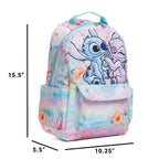 WondaPop Disney Stitch and Angel Nylon School Backpack