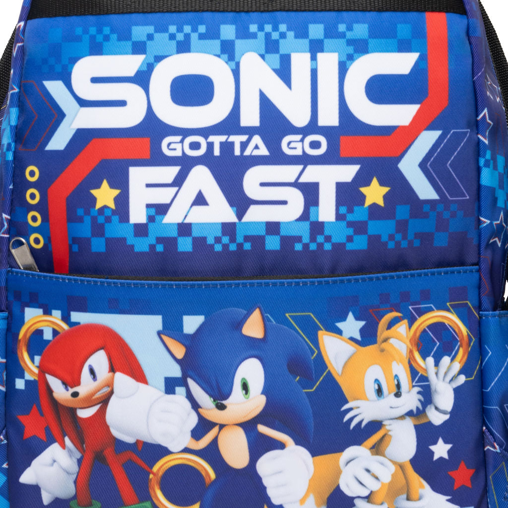 WondaPop Sega Sonic Nylon School Backpack