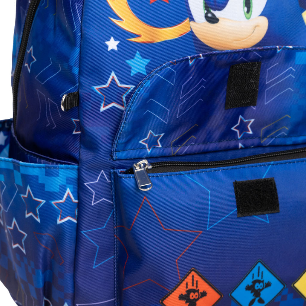 WondaPop Sega Sonic Nylon School Backpack