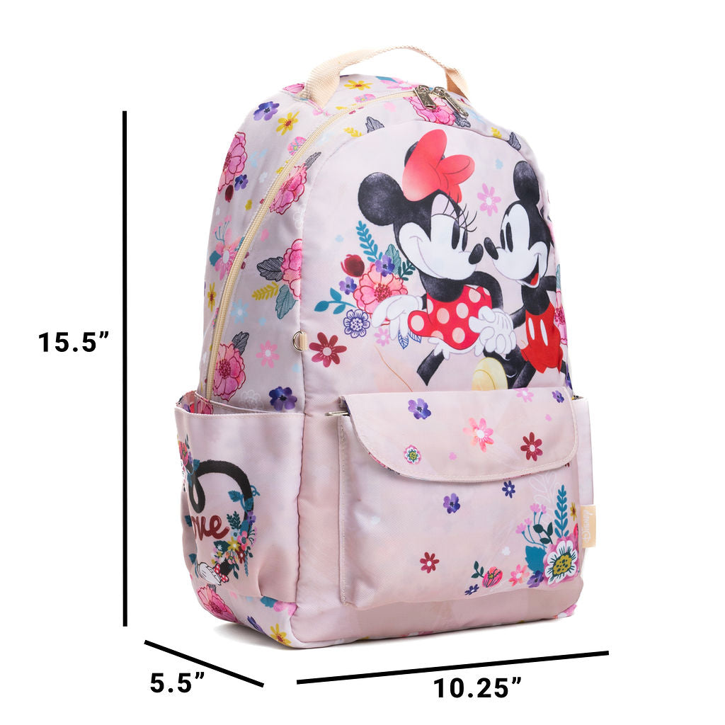 WondaPop Disney's Mickey and Minnie Mouse Nylon School Backpack