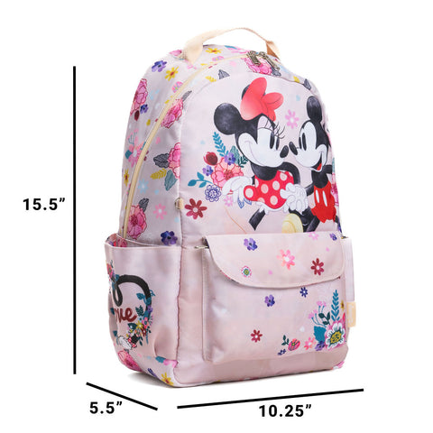 WondaPop Disney's Mickey and Minnie Mouse Nylon School Backpack