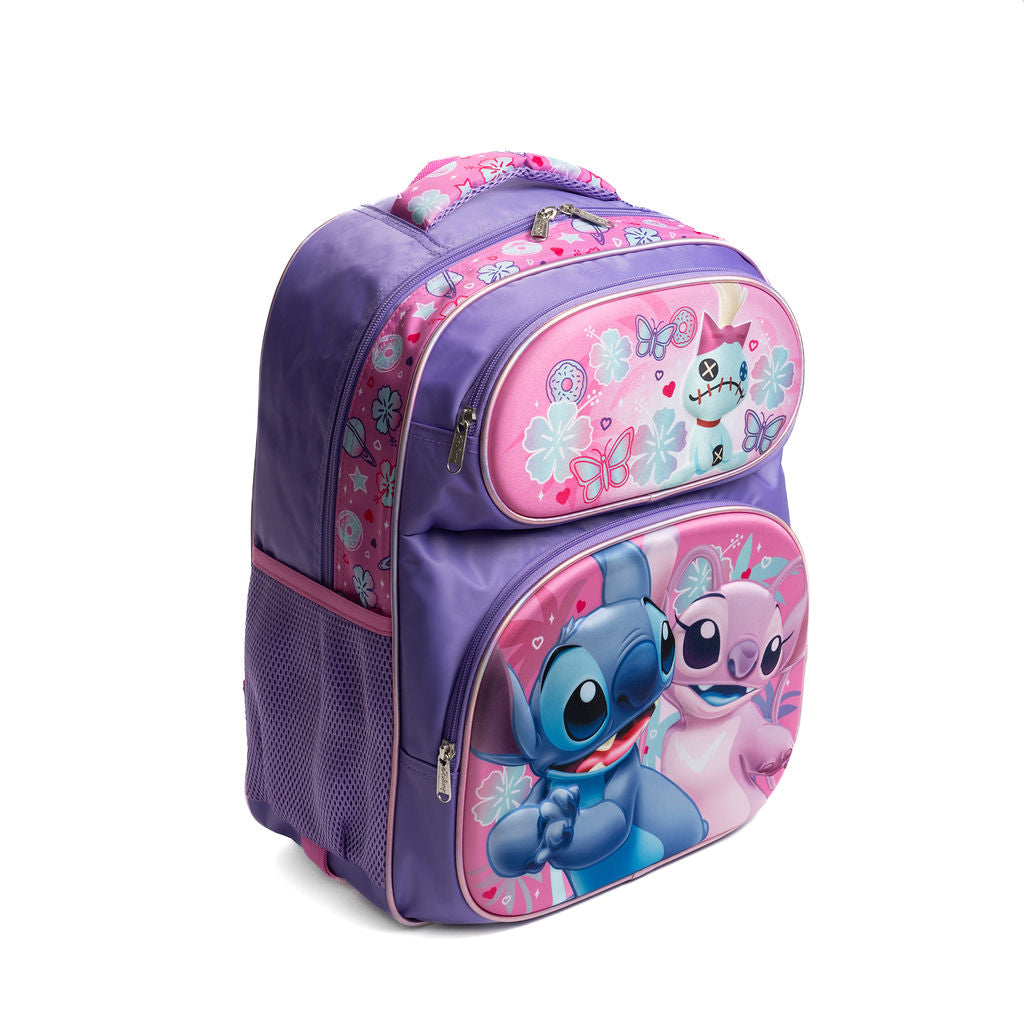 WondaPop Disney Stitch and Angel 3D Backpack