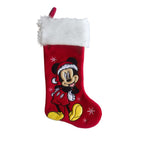 Mickey Mouse Appliqué Christmas Stocking