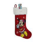 Minnie Mouse Appliqué Christmas Stocking