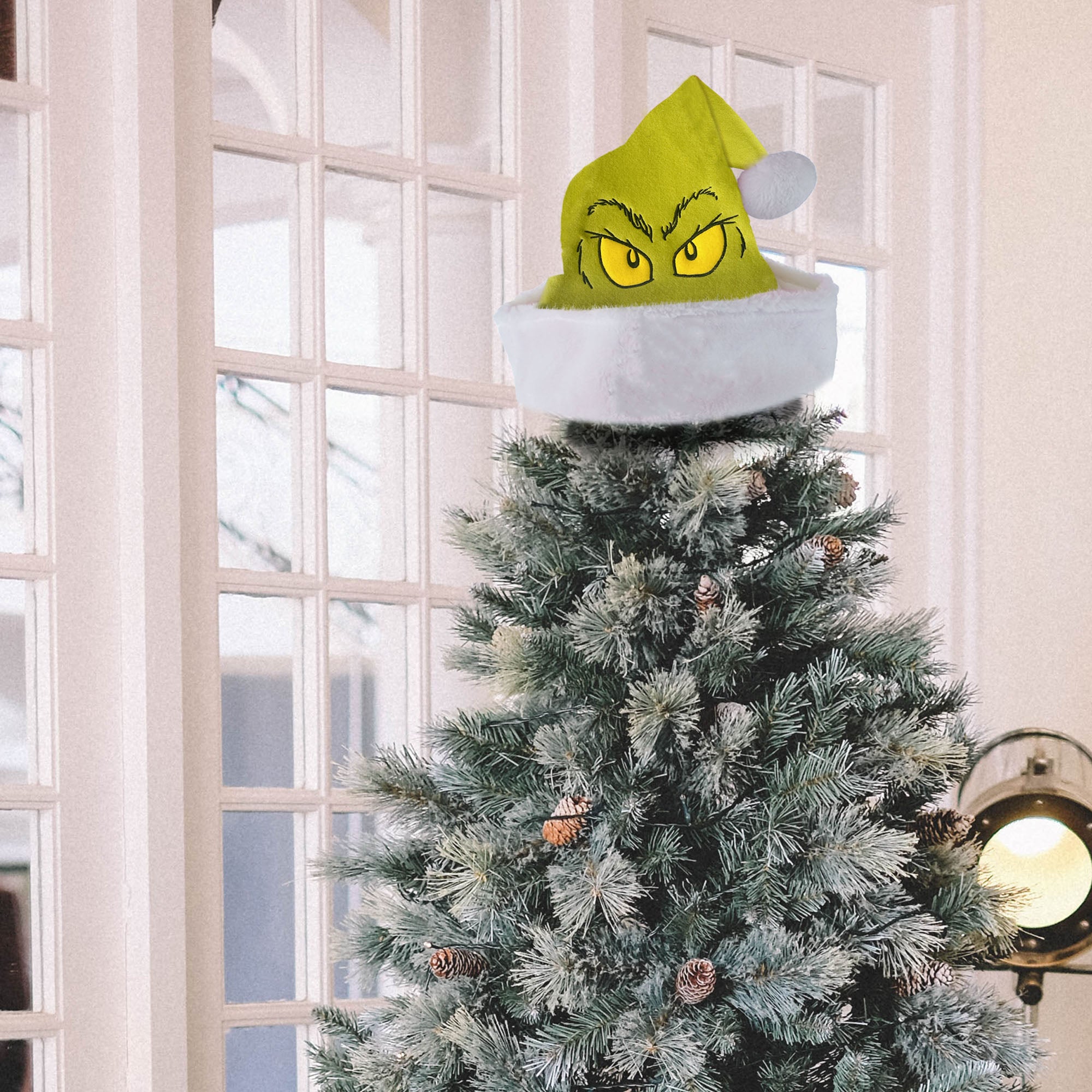 The Grinch 'Eyes' Kids Christmas Hat