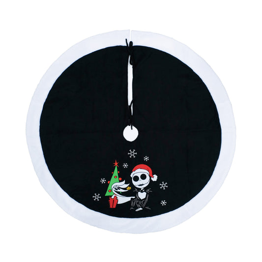 Disney The Nightmare Before Christmas Jack Santa and Zero Tree Skirt