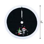 Disney The Nightmare Before Christmas Jack Santa and Zero Tree Skirt
