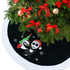 Disney The Nightmare Before Christmas Jack Santa and Zero Tree Skirt