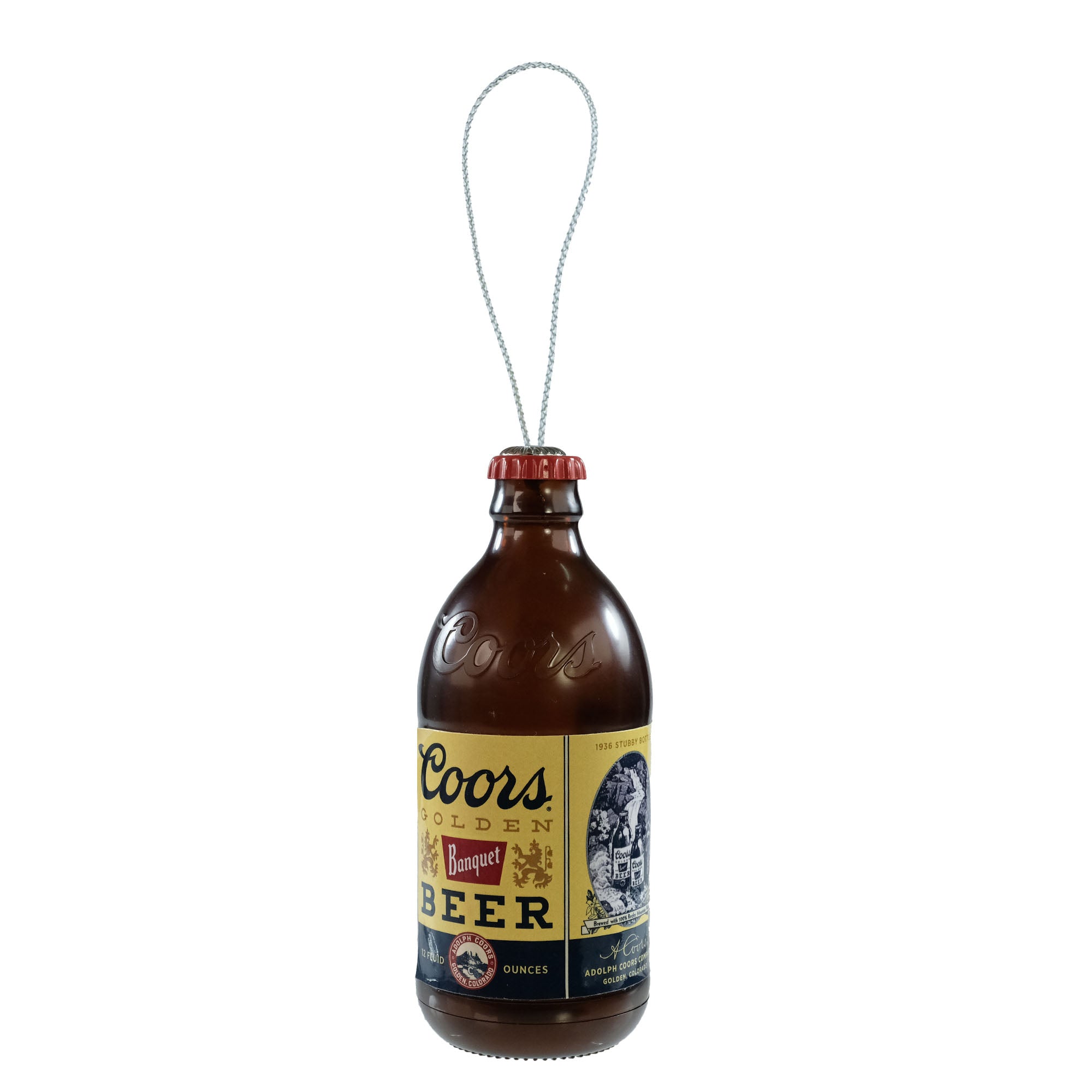 Coors Banquet Beer Christmas Tree Ornament