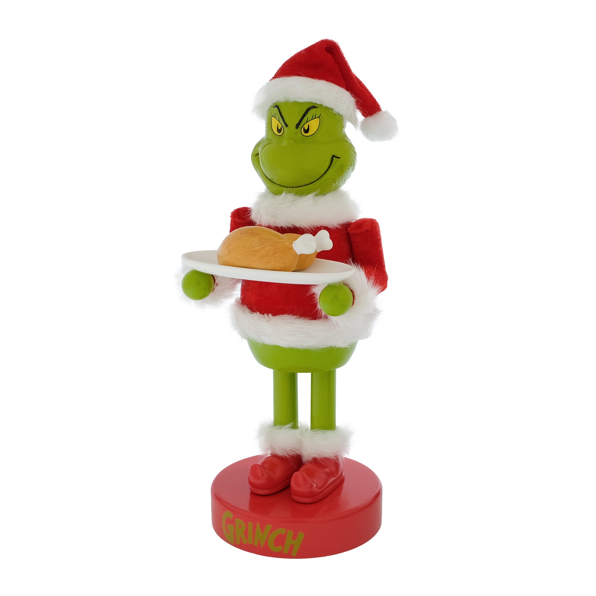 Dr Suess 11-inch The Grinch who Stole Christmas with Turkey Nutcracker
