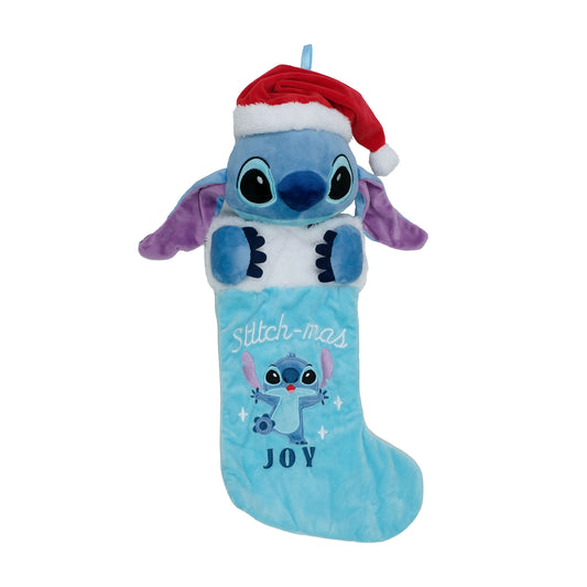 Stitch from Lilo and Stitch 3D Plush Head Stocking
