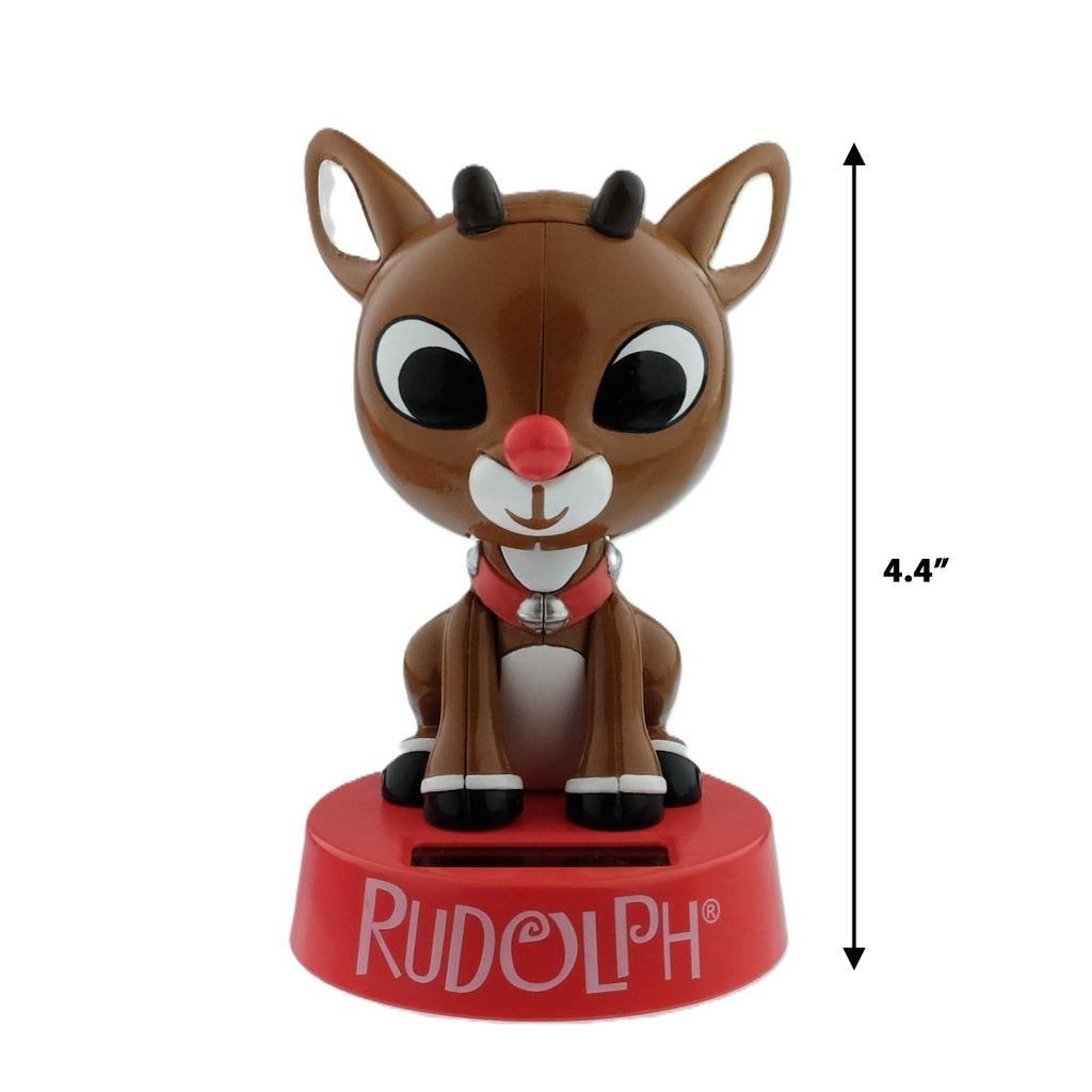 Rudolph Solar Bobblehead