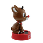 Rudolph Solar Bobblehead