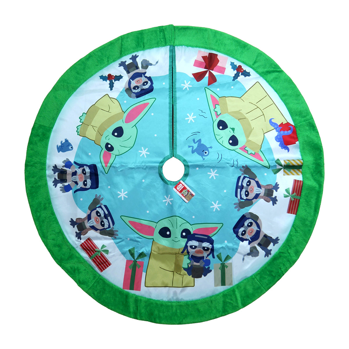 Grogu Printed 48 inch Christmas Tree Skirt