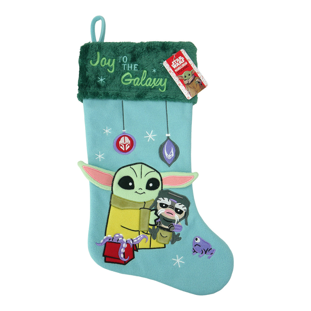 Star Wars Grogu 20 inch Appliqué Stocking