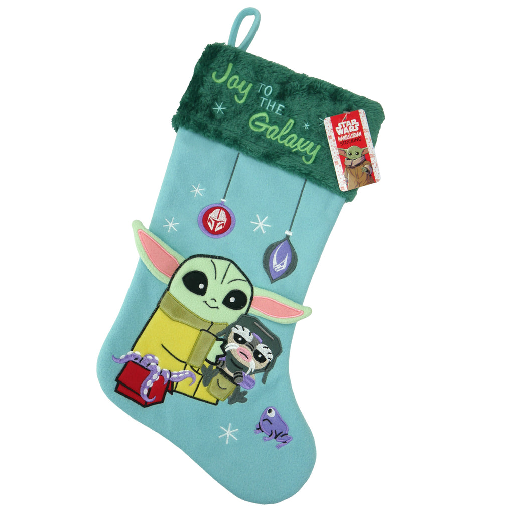 Star Wars Grogu 20 inch Appliqué Stocking