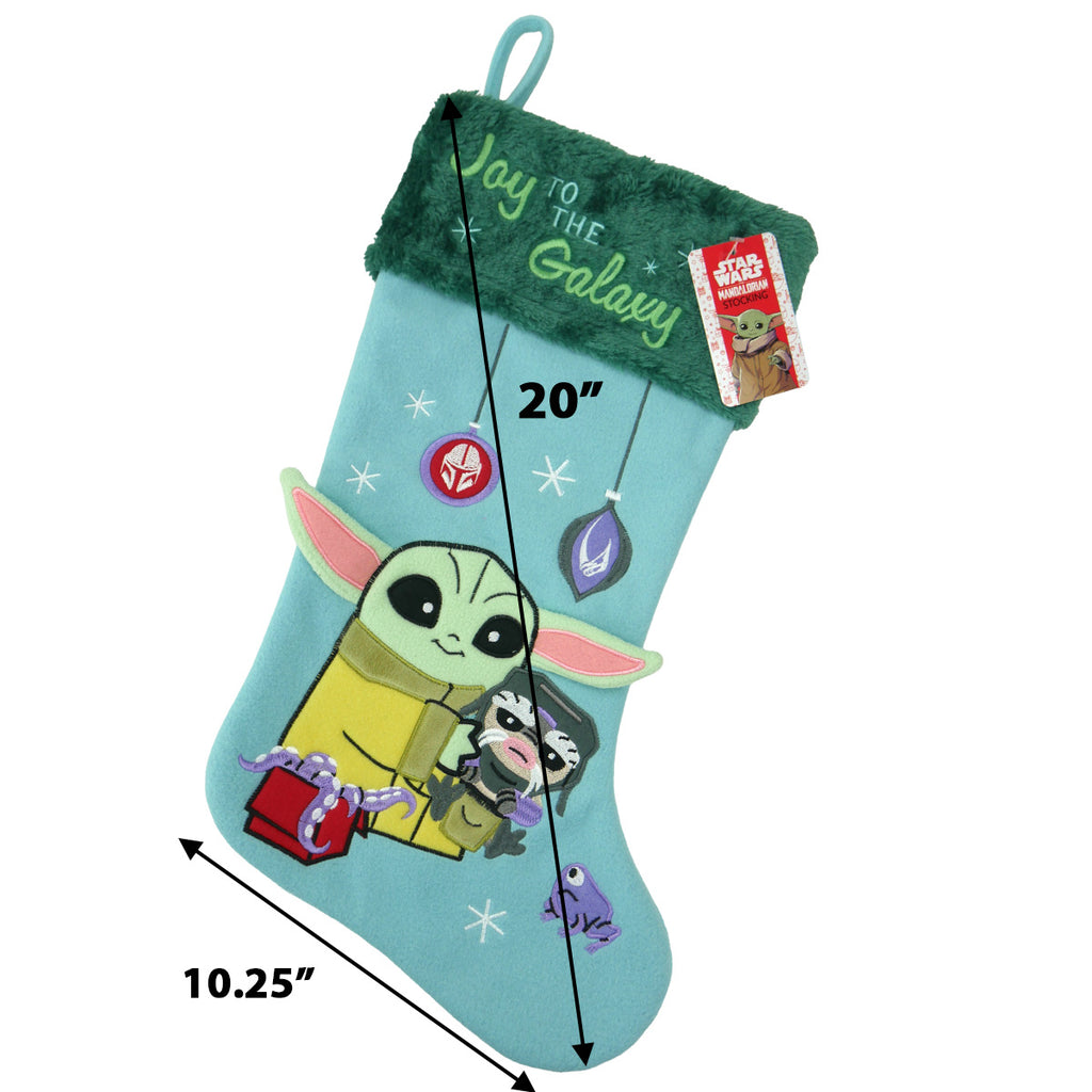 Star Wars Grogu 20 inch Appliqué Stocking