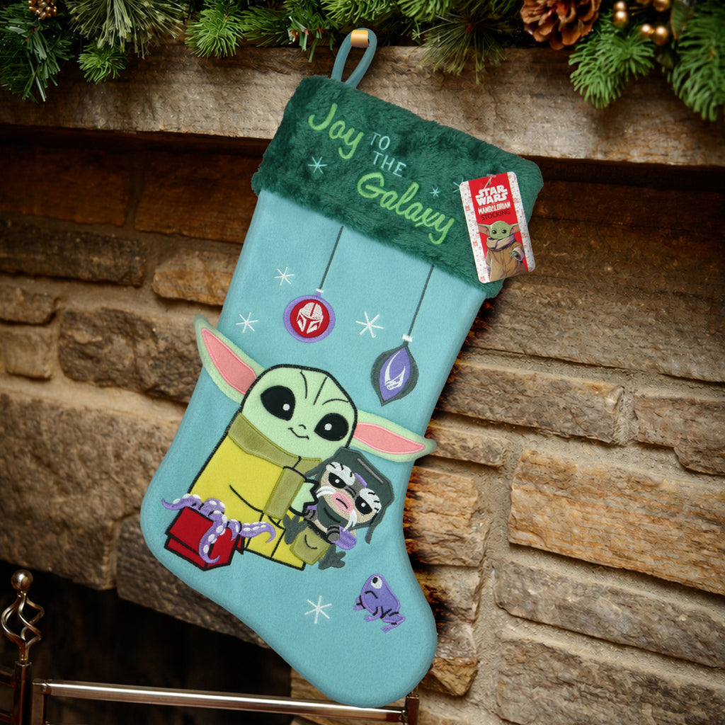 Star Wars Grogu 20 inch Appliqué Stocking
