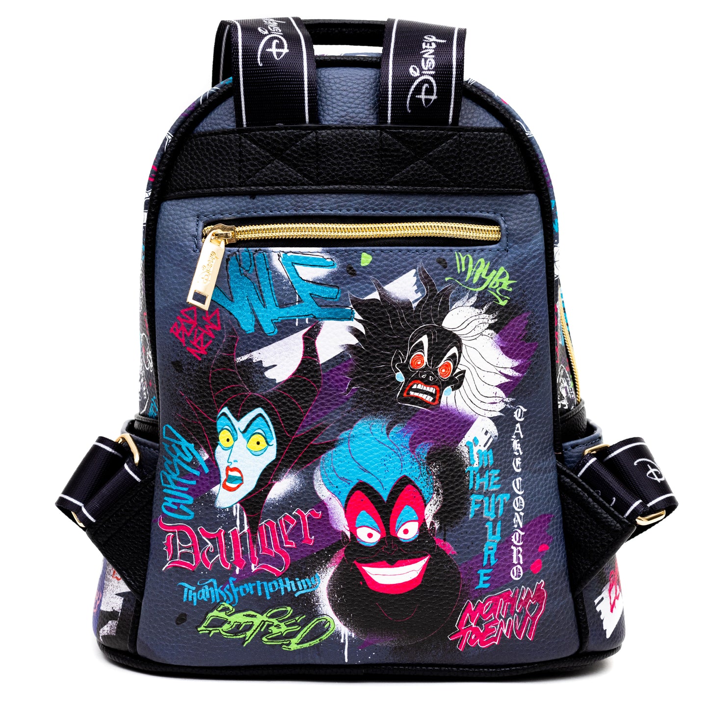 Wondapop Disney Villains 11 Vegan Leather Fashion Mini Backpack : Target