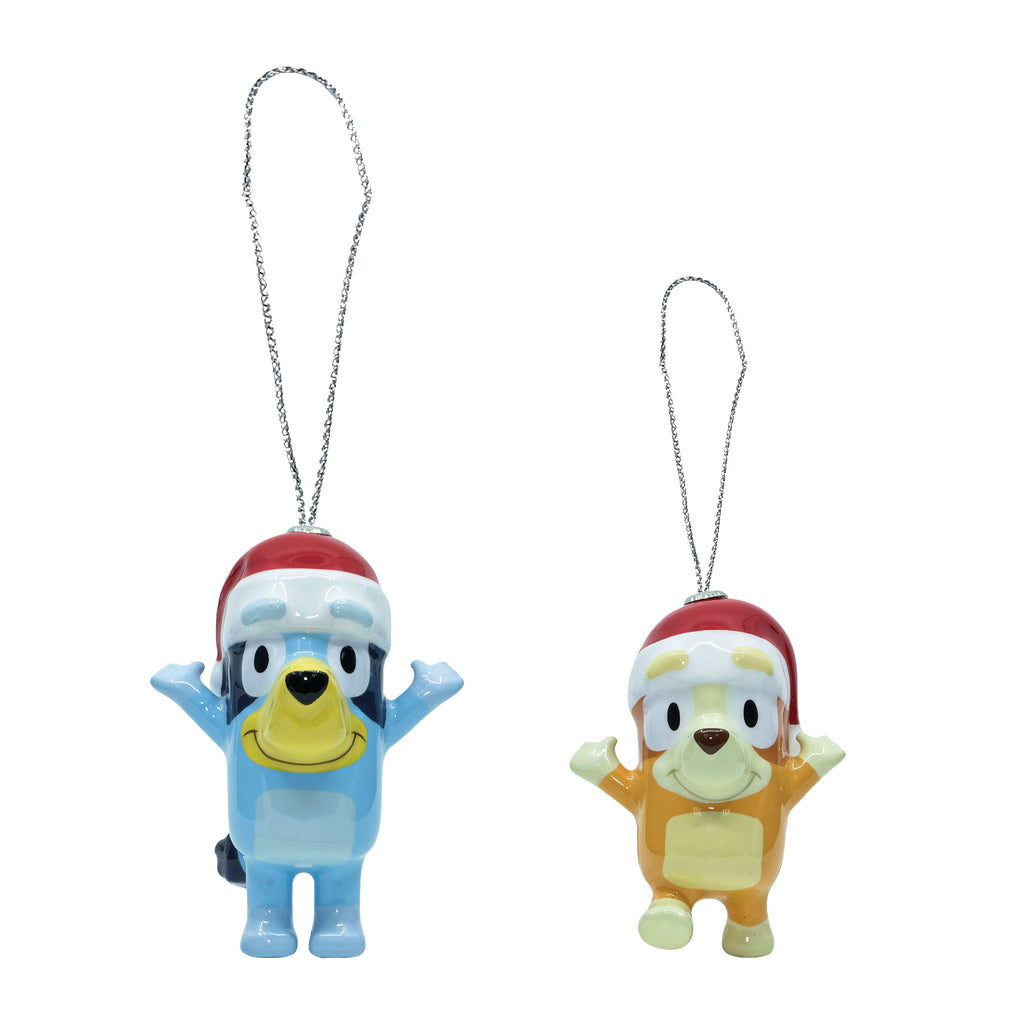 Bluey and Bingo Ornaments 2 Pack