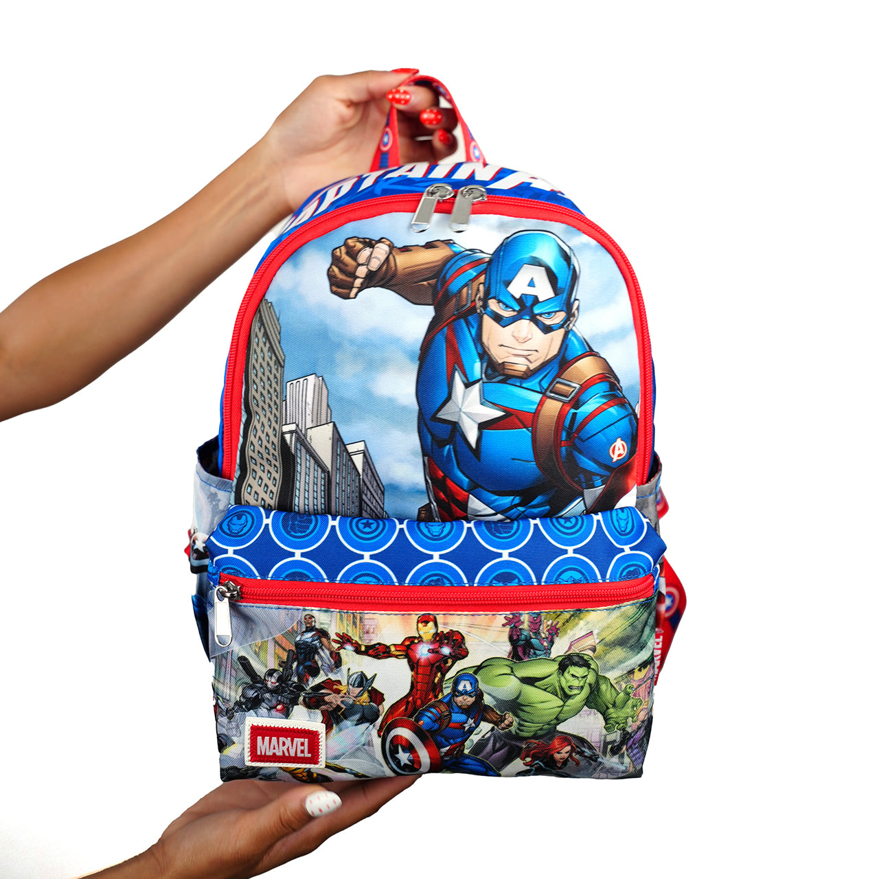 
                  
                    Marvel Avengers - Captain America 13-inch Nylon Mini Daypack
                  
                