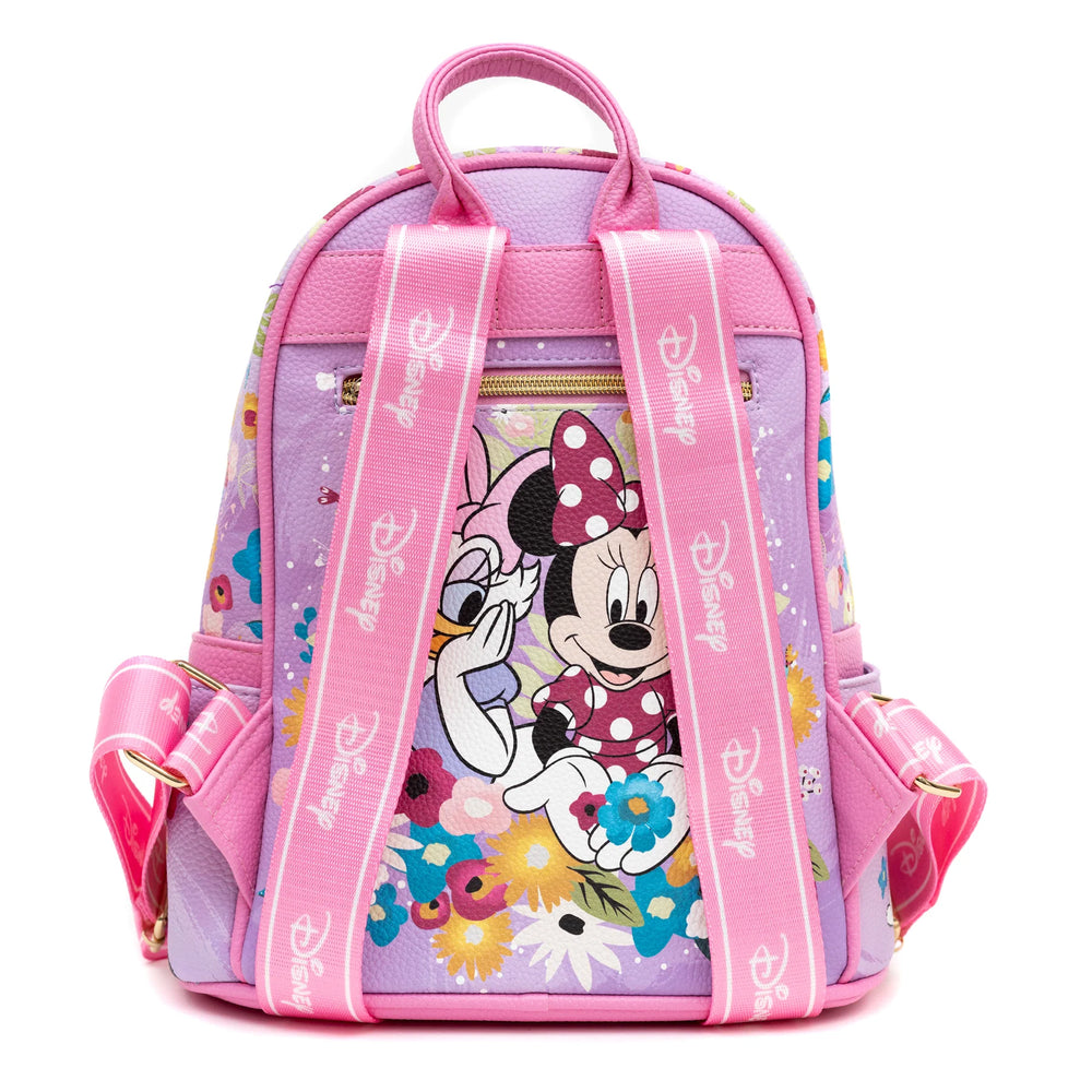Mickey and Minnie Mouse WondaPop 11 Vegan Leather Fashion Mini Backpack