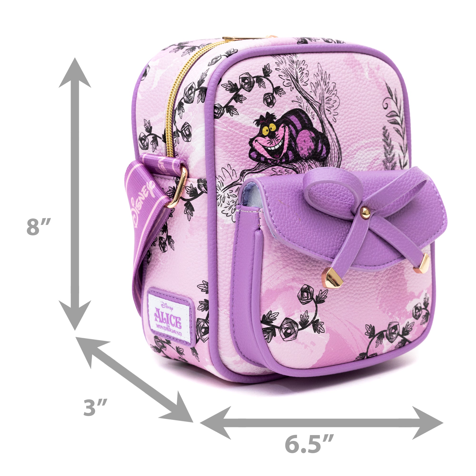 WondaPop Luxe Disney Cheshire Cat Crossbody Bag
