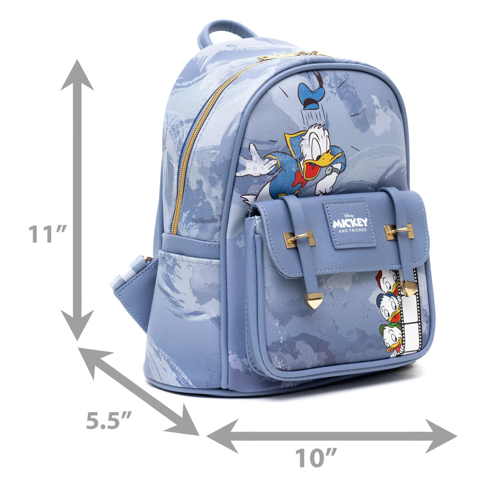 
                  
                    Disney Donald Duck 11-inch Vegan Leather Mini Backpack
                  
                