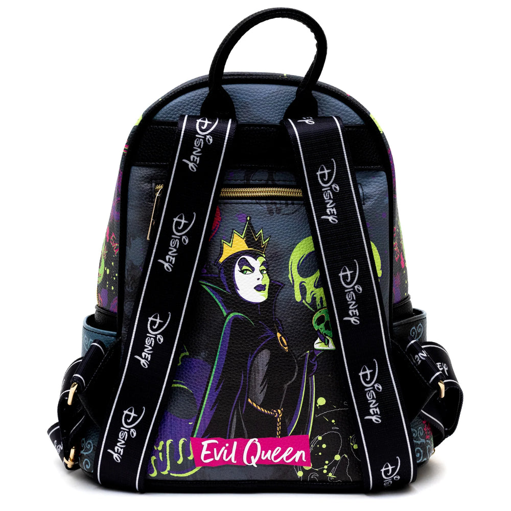LOUNGEFLY DISNEY EVIL QUEEN FROM SNOW WHITE AND THE SEVEN DWARFS MINI  BACKPACK