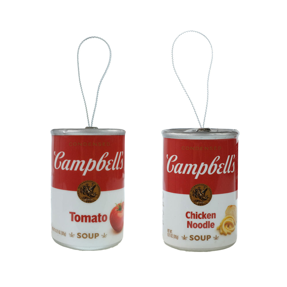 Campbell's Soup Ornaments 2 pack