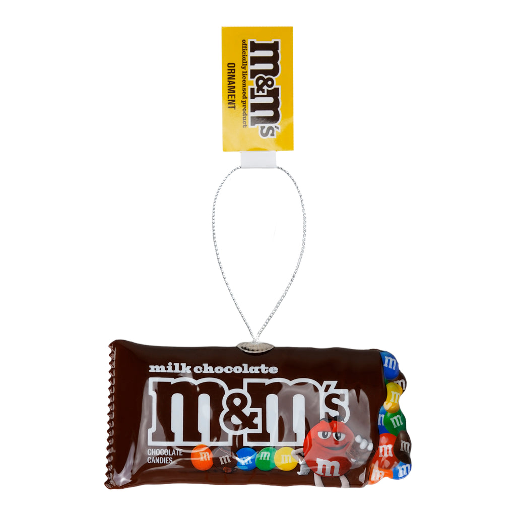 M&Ms 2-pack Plain and Peanut Christmas Tree Ornament