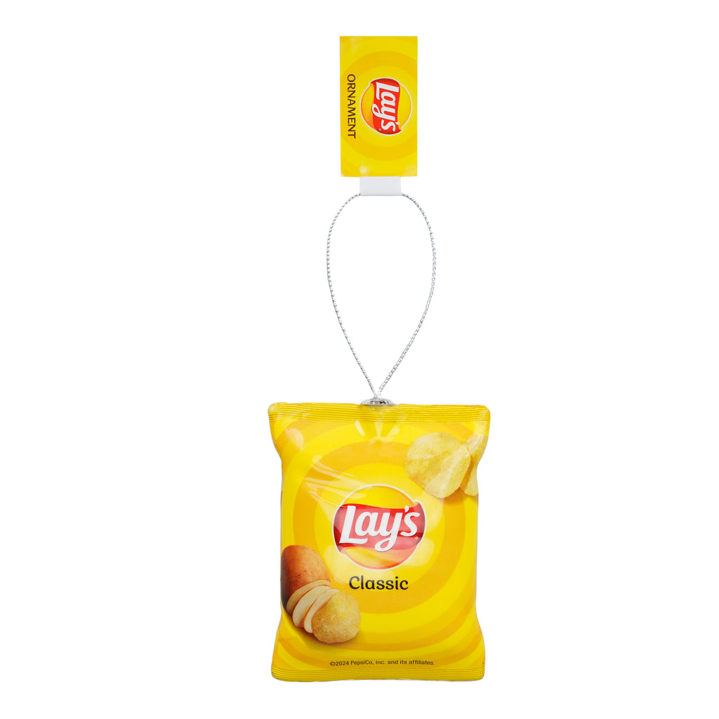 Lays Potato Chips and Funyuns 2-pack Christmas Tree Ornament Set