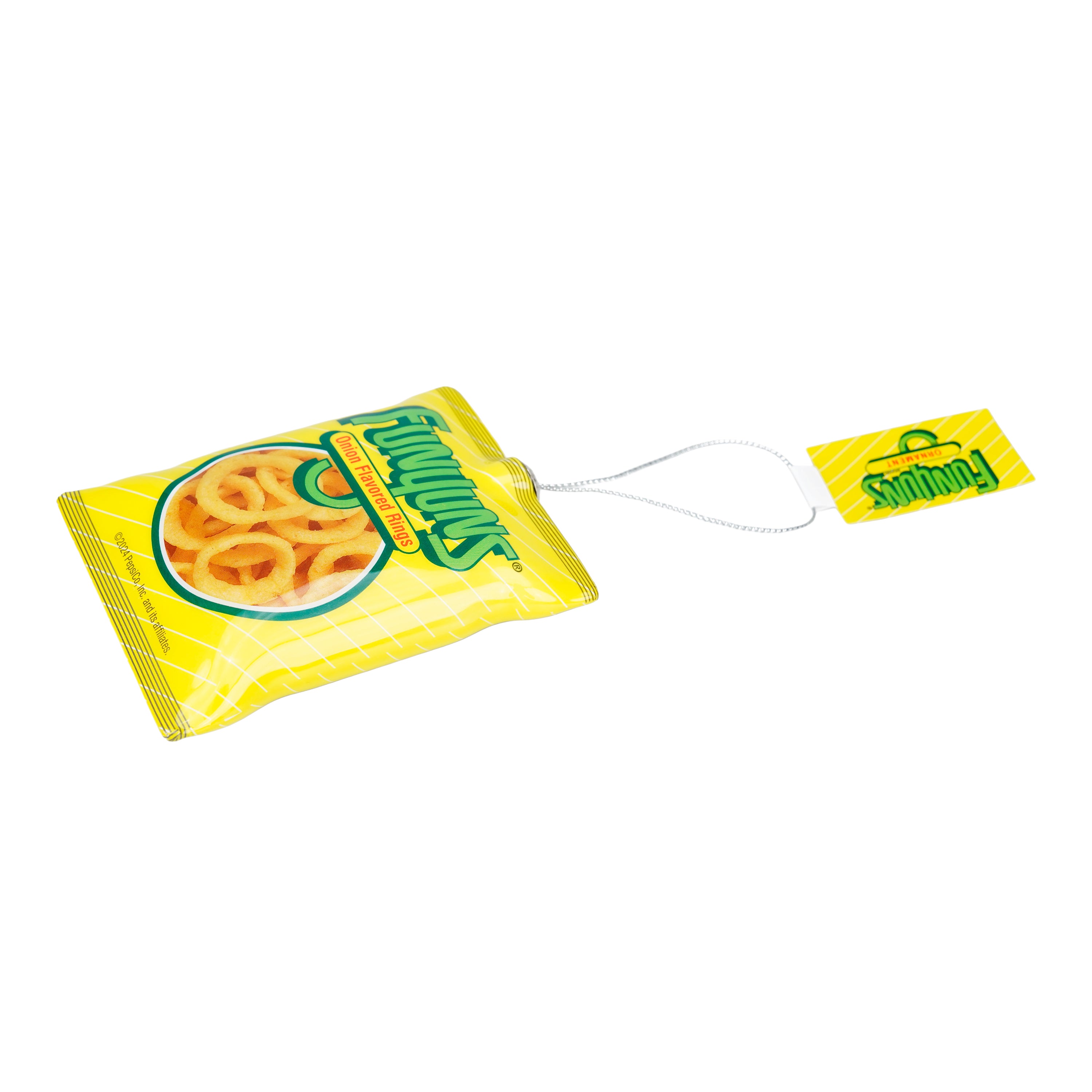 Lays Potato Chips and Funyuns 2-pack Christmas Tree Ornament Set